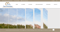 Desktop Screenshot of casasangiuseppe.it